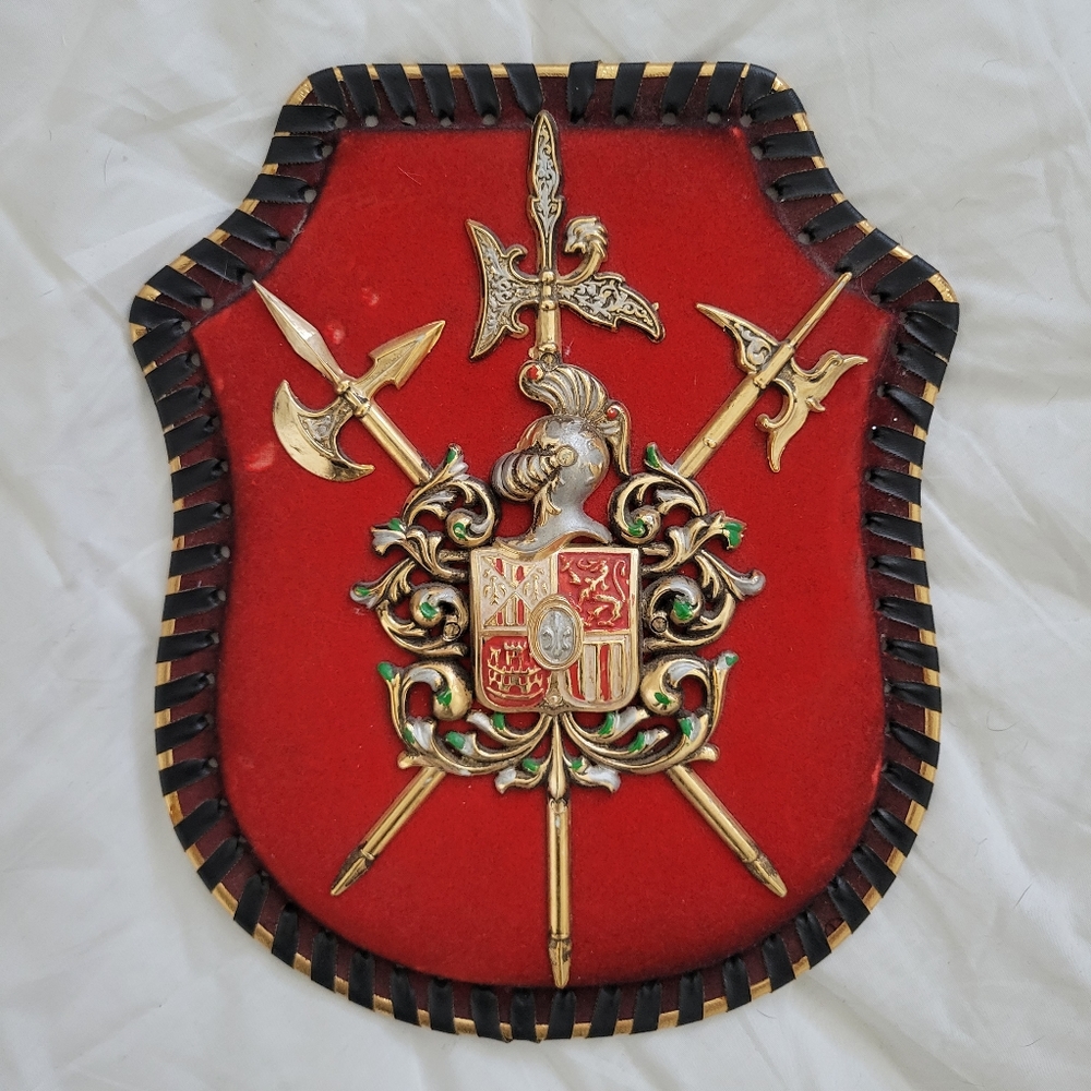 Medieval crest Coat of Arms decor